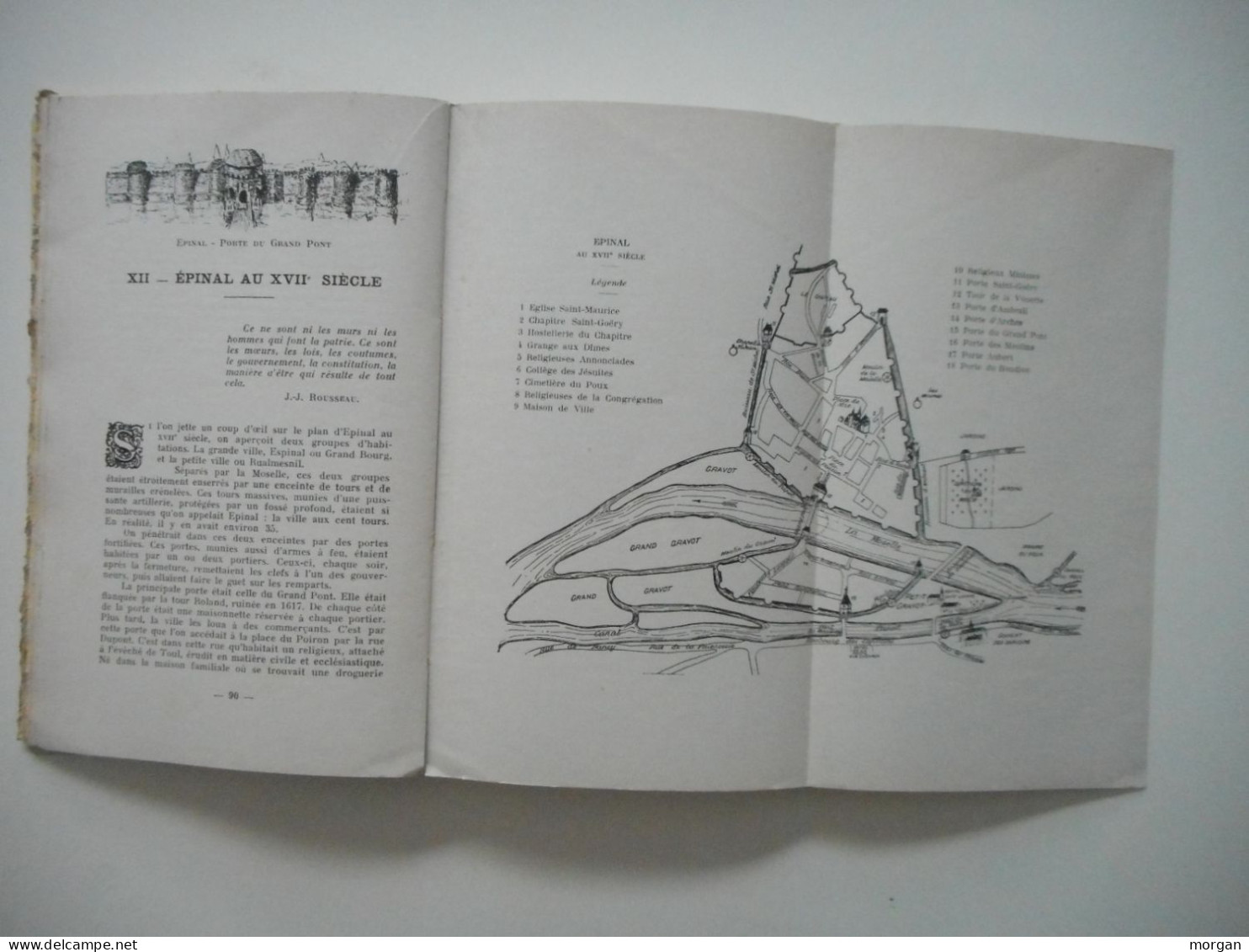 LORRAINE,  VOSGES - EPINAL A TRAVERS LES SIECLES, ORIGINES A 1950, PAUL TESTART, 1956, Illustrations - Lorraine - Vosges