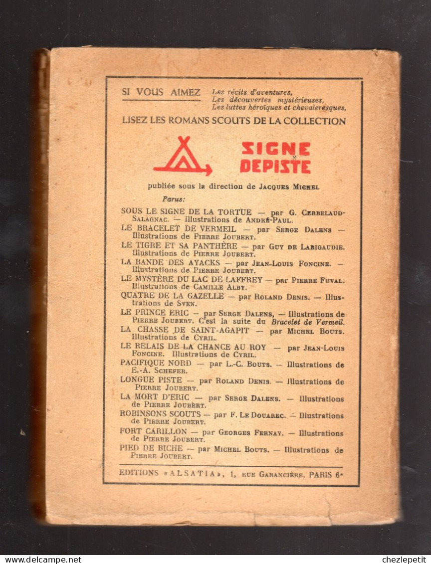 LA CHÂSSE DE SAINT AGAPIT MICHEL BOUTS SIGNE DE PISTE ALSATIA 1946 - Other & Unclassified