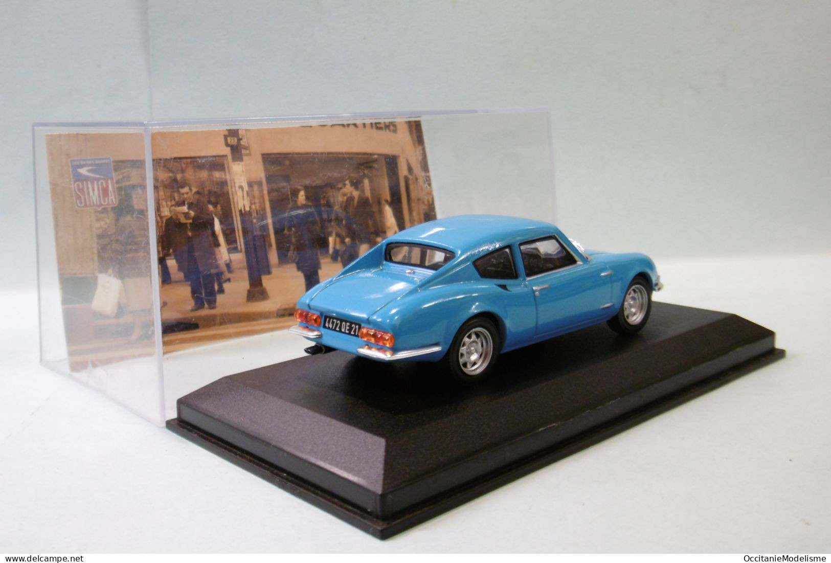 Altaya / Ixo - SIMCA CG 1300 Coupé 1973 Bleu BO 1/43 - Other & Unclassified