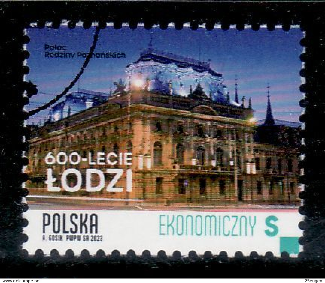 POLAND 2023   600 Years Of Łódz  USED - Usati