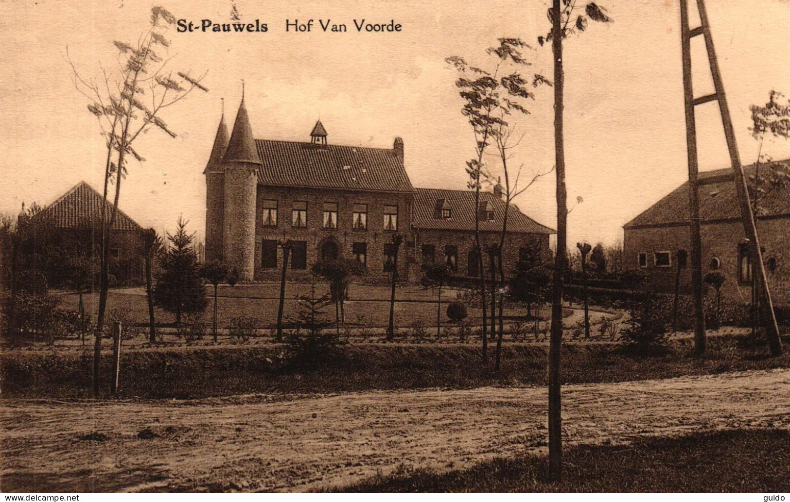 P116 SINT-PAUWELS : Hof Van Voorde, Gelopen Kaart - Sint-Gillis-Waas