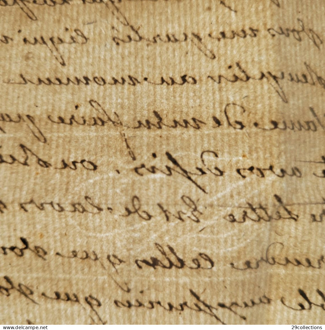Lettre 1786 marque CAORS (Cahors 46) - Lenain N°5: Indice Pothion 11 = 80€ (LAC)