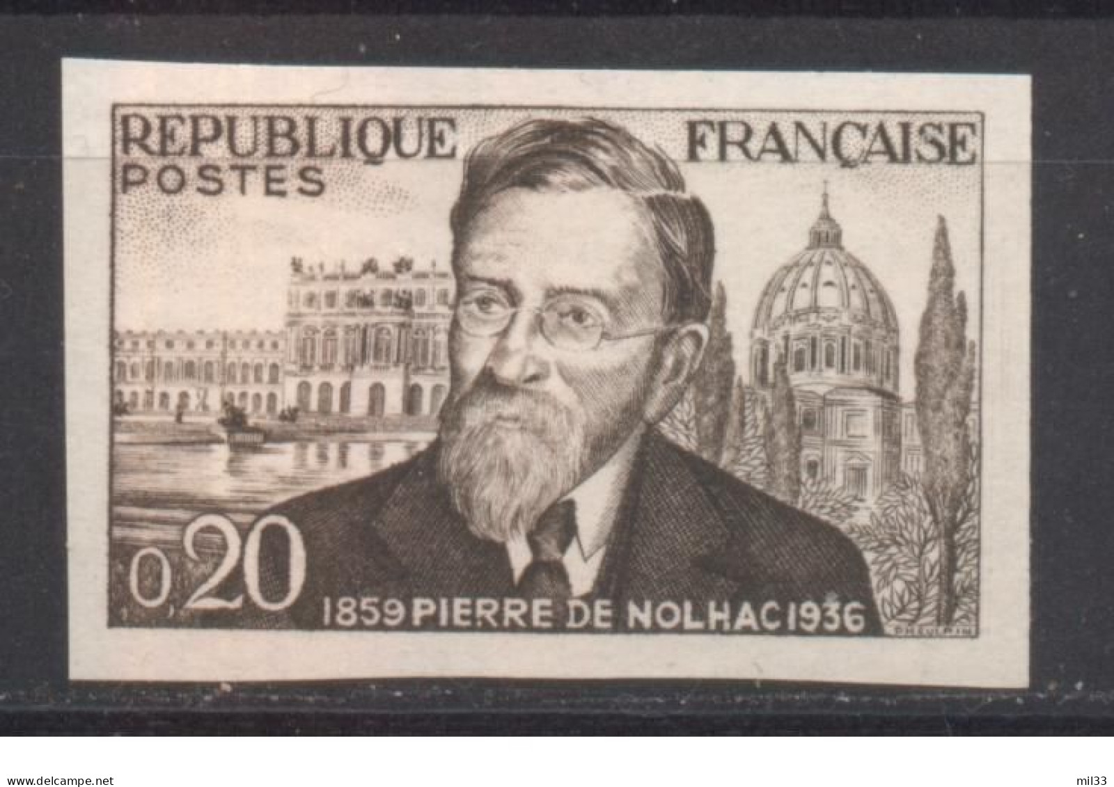 Pierre De Nolhac YT 1242 De 1960 Sans Trace De Charnière - Non Classés