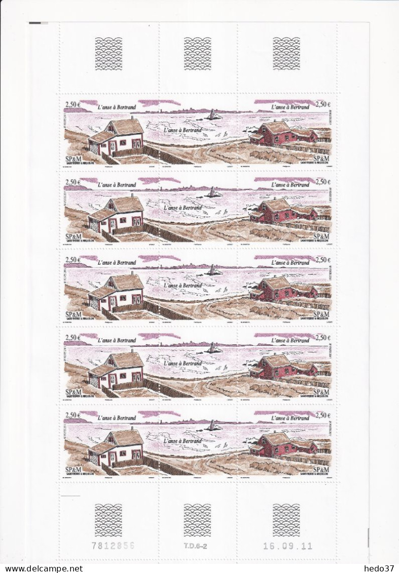 St Pierre Et Miquelon Ensemble De Timbres En Feuilles - 50% Sous Faciale - Neufs ** Sans Charnière - TB - Nuovi