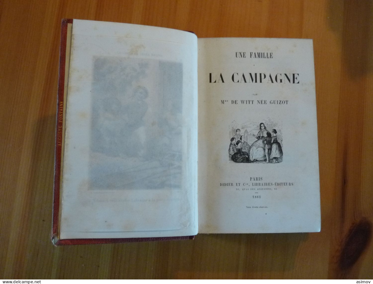 Une Famille à La Campagne Par Mme De Witt Née Guizot 1862 - 1801-1900