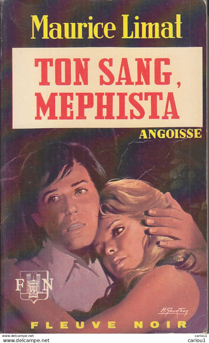 C1  Maurice LIMAT - TON SANG MEPHISTA EO FN Angoisse 1973 EPUISE Teddy Verano PORT INCLUS France - Fantastique