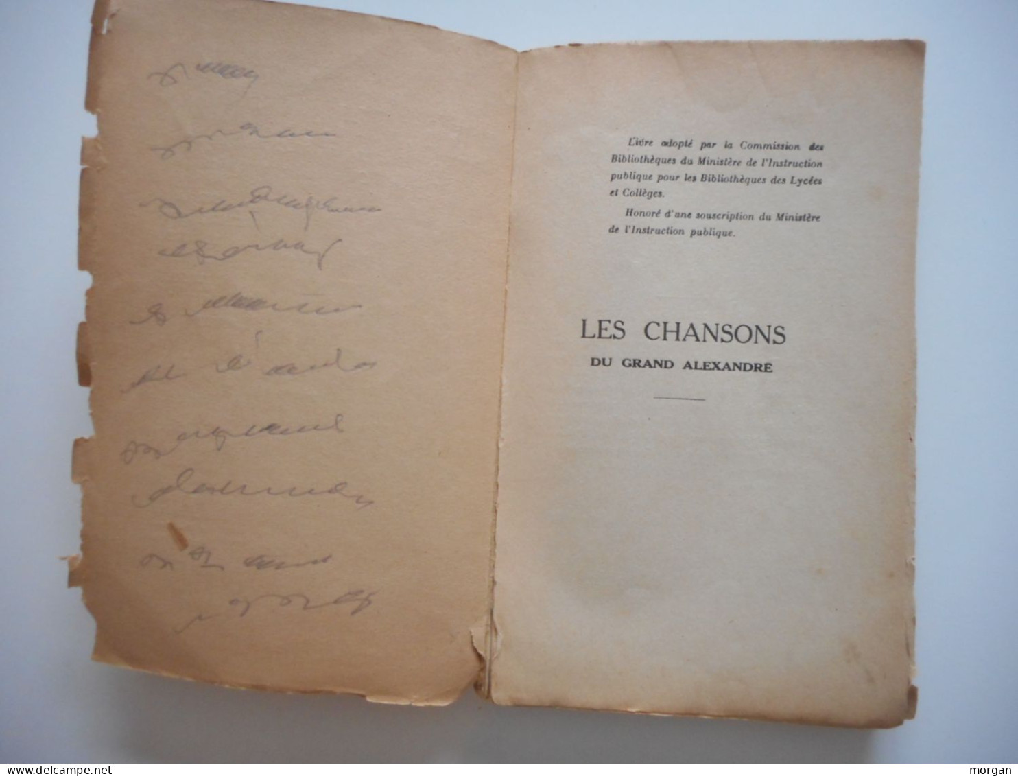 LES CHANSONS DU BRUYANT ALEXANDRE, SUR LA GUERRE 14-18, A. LECLERC, MONTMARTRE, GRAND CHANSONNIER - 1901-1940