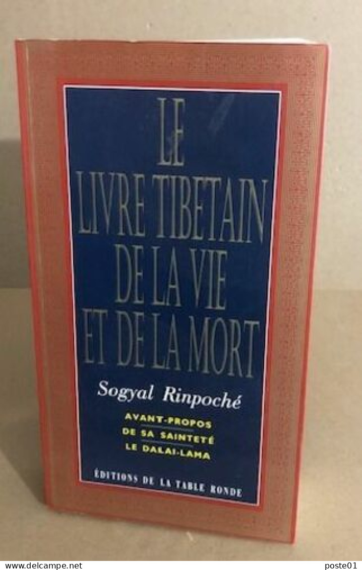 Le Livre Tibétain De La Vie Et De La Mort - Religión