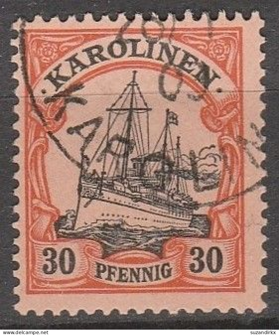 Karolinen    .    Michel   .   12      .     O     .      Gestempelt - Caroline Islands