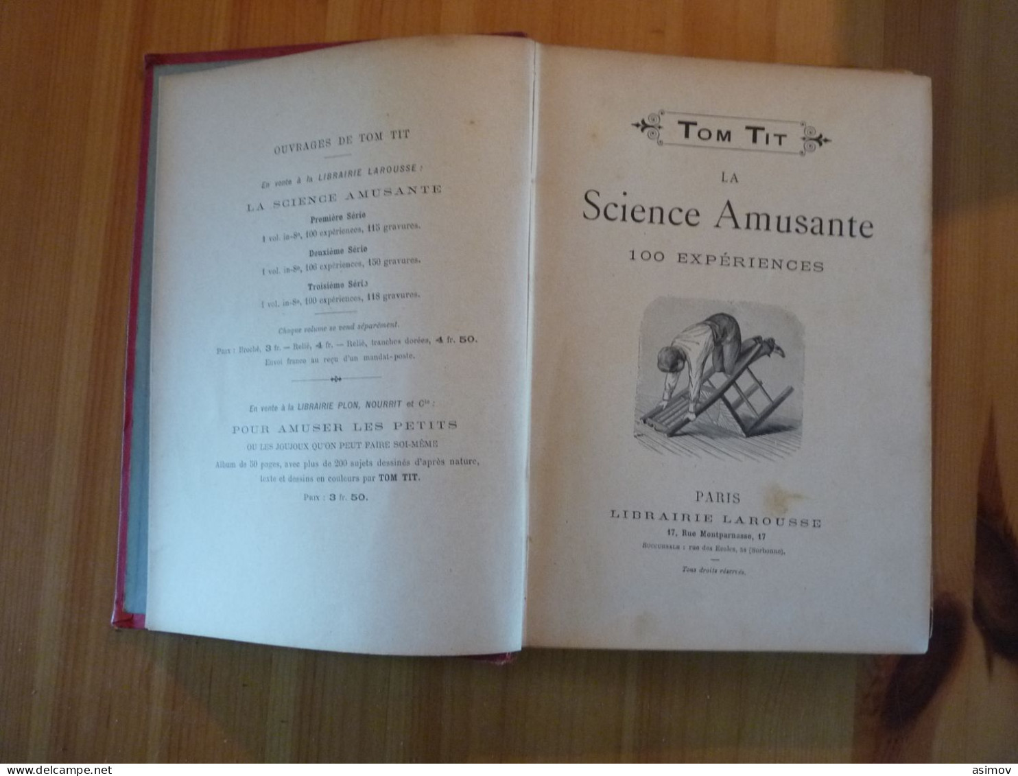La Science Amusante Par Tom Tit - 1801-1900