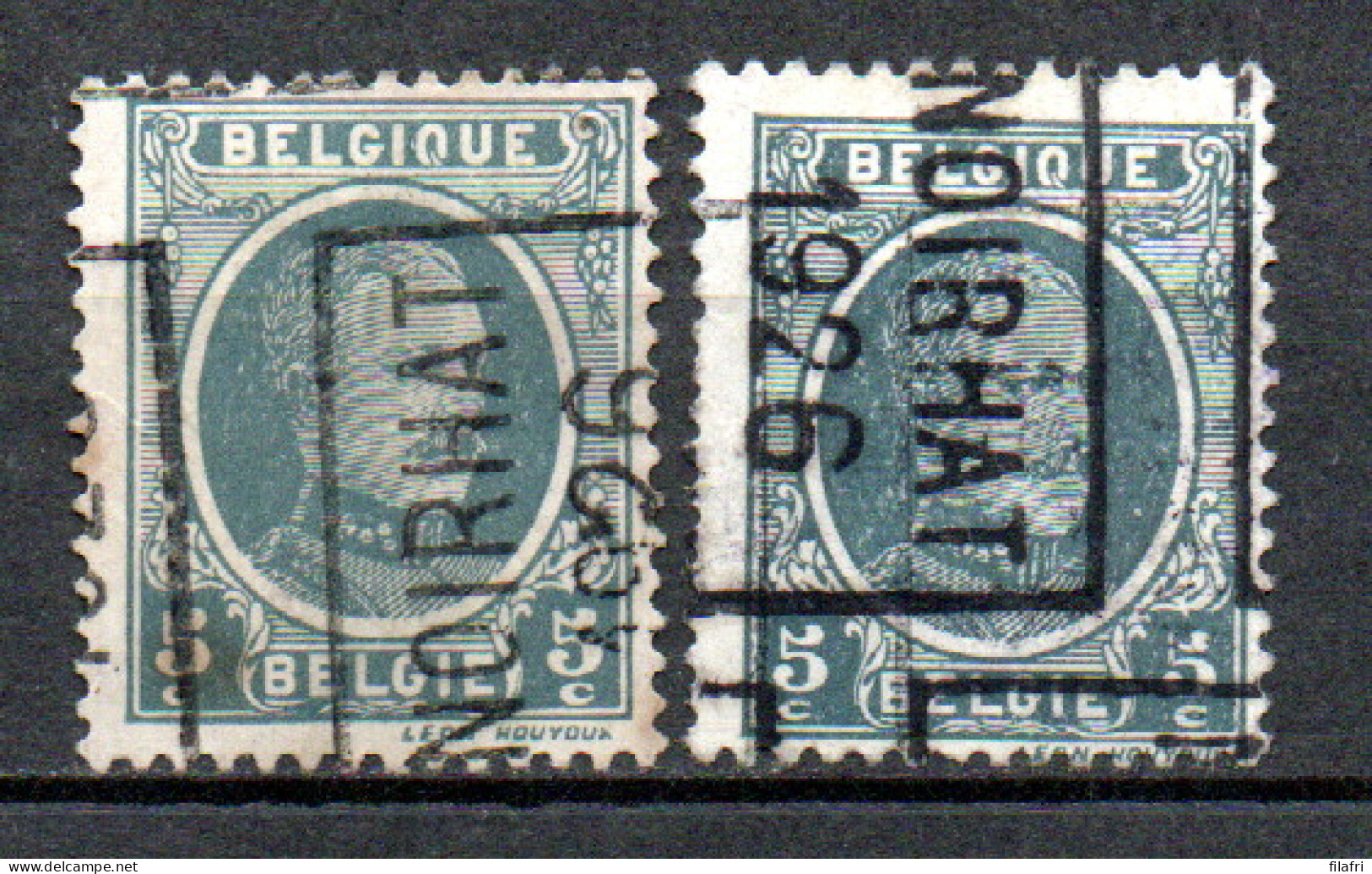 3820 Voorafstempeling Op Nr 193 - NOIRHAT 1926 - Positie A & B - Roller Precancels 1920-29