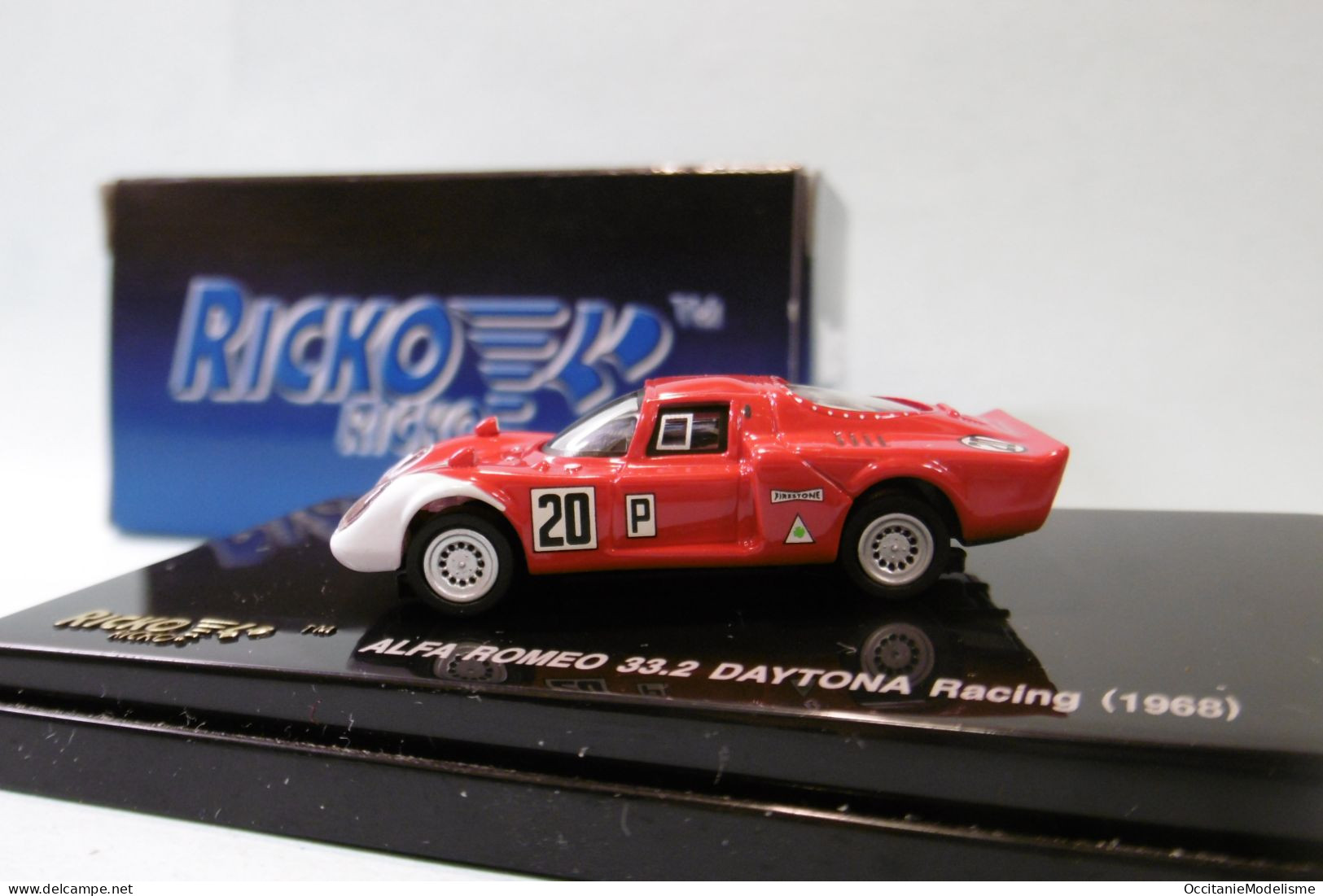 Ricko - ALFA ROMEO 33.2 Daytona Racing 1968 Réf. 38832 BO HO 1/87 - Vehiculos De Carretera