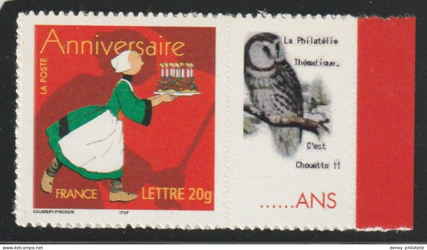 France 2005 : Timbre Personnalisé Adhésif "Anniversaire - Bécassine" - N° 3778B -NEUF** - Neufs