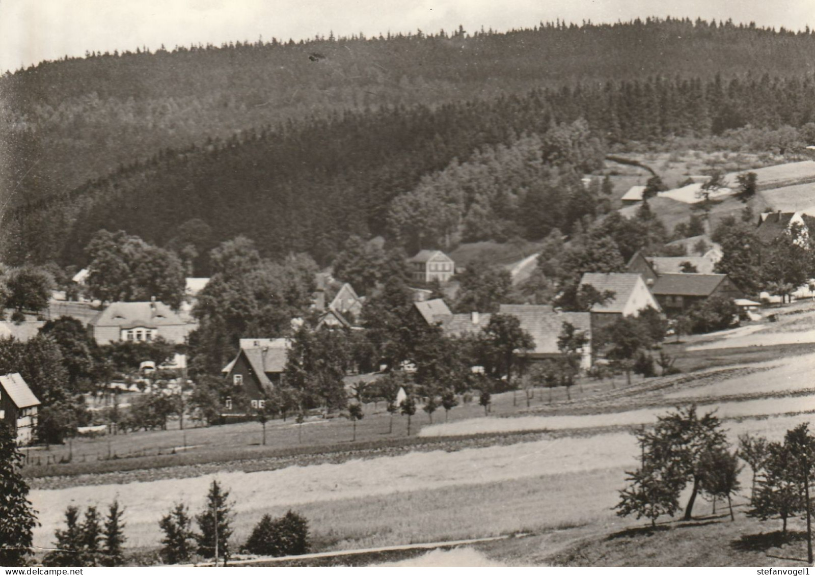 Hetzdorf; 1975    Dorfpartie - Hetzdorf