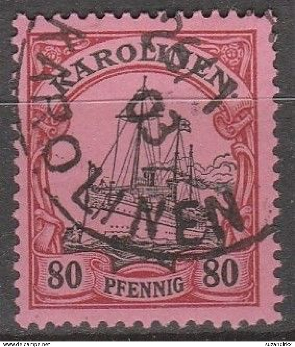 Karolinen    .    Michel   .   15      .     O     .      Gestempelt - Isole Caroline