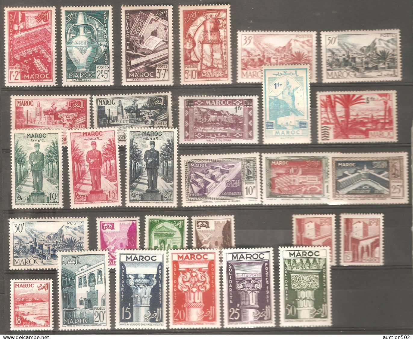 Maroc TP 244 > 318 Sauf ( 308A-309-312 )  ** - Unused Stamps