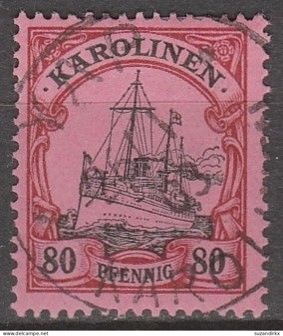 Karolinen    .    Michel   .   15      .     O     .      Gestempelt - Isole Caroline