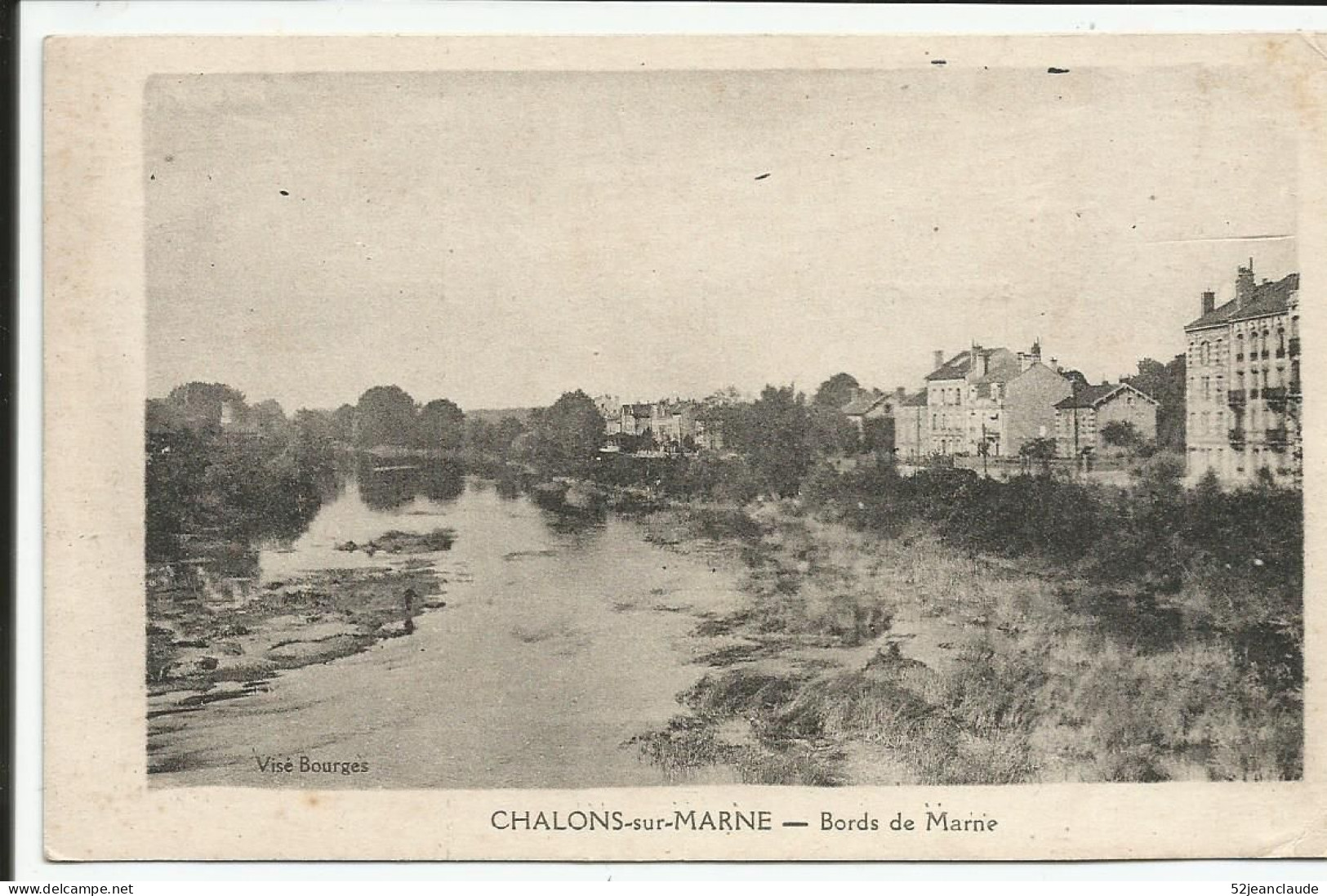 Bords De Marne Assez Rare   1918    N° - Châlons-sur-Marne