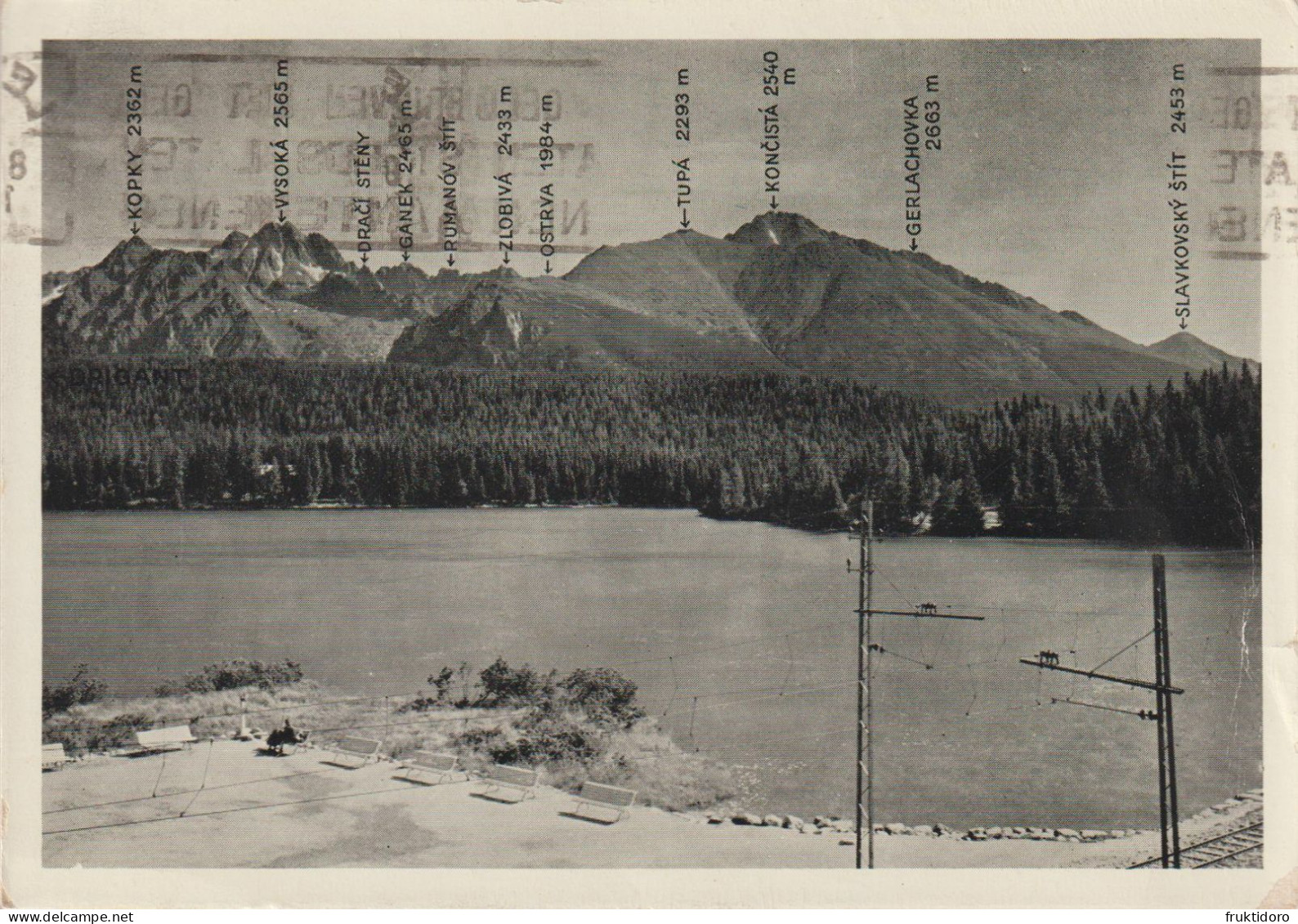 AKSK Slovakia Štrbské Pleso High Tatras - Mountains - 1972 Circulated - Slowakei