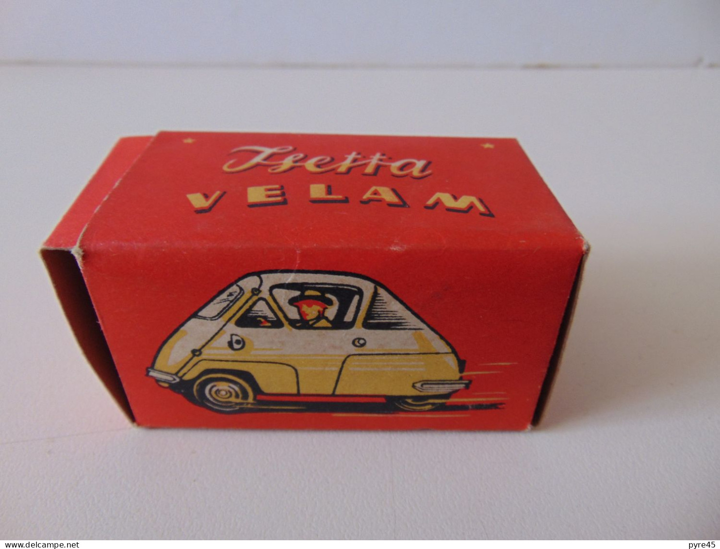 Voiture " Isetta Velam " Quiralu, Dans Sa Boite - Toy Memorabilia