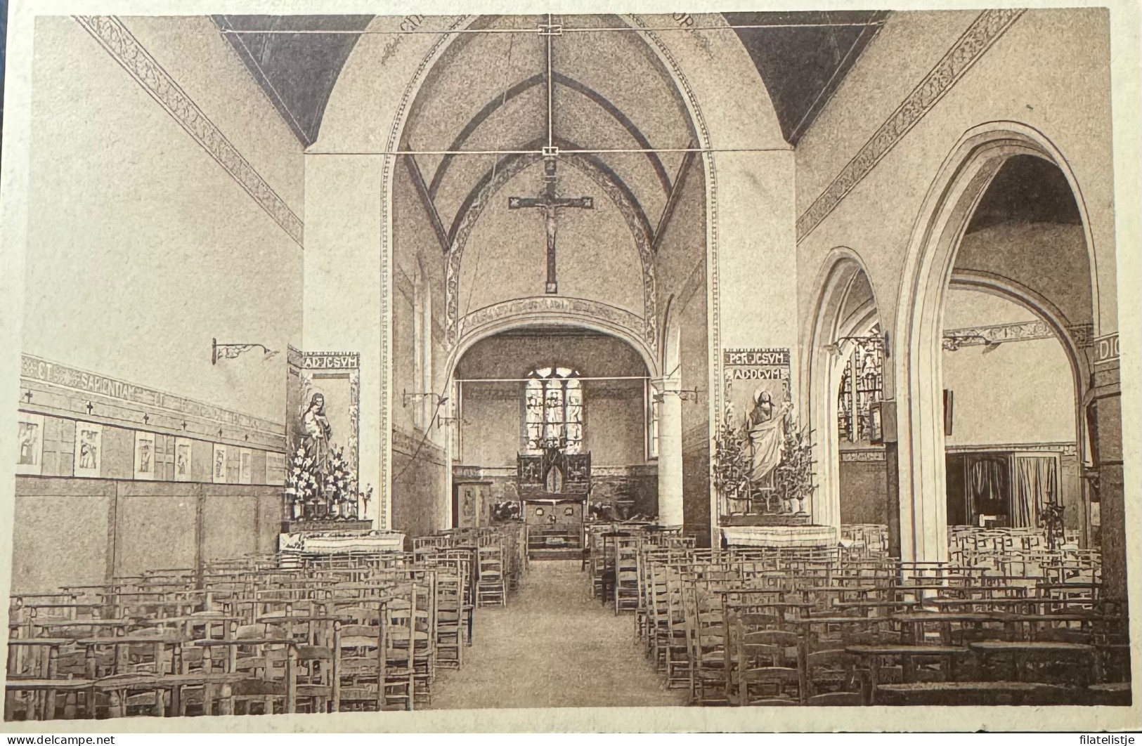 Duinbergen  Interieur De L’ Eglise - Heist