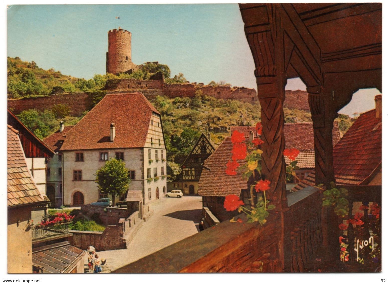 CPSM GF 68 - KAYSERSBERG (Haut Rhin) - Le Pont Fortifié, Le Musée Et Le Donjon Du Vieux Château 10/5953 - Kaysersberg