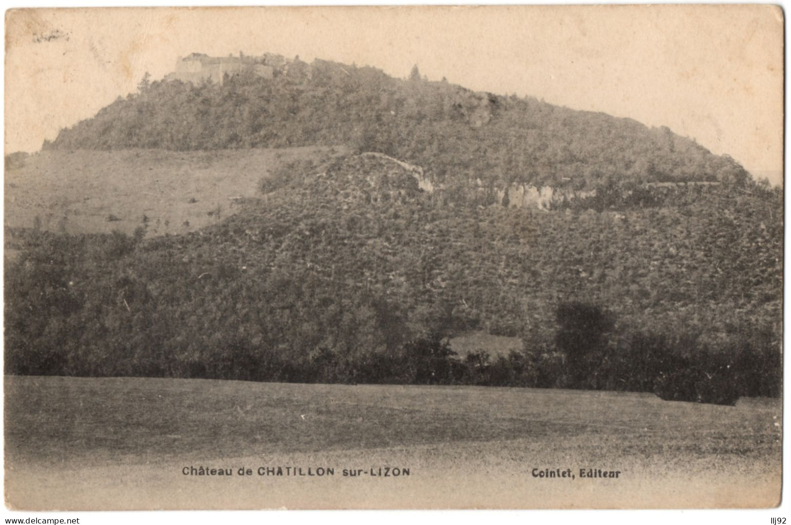 CPA 25 - CHATILLON SUR LIZON (Doubs) - Château De Chatillon Sur Lizon - Ed. Cointet - Altri & Non Classificati