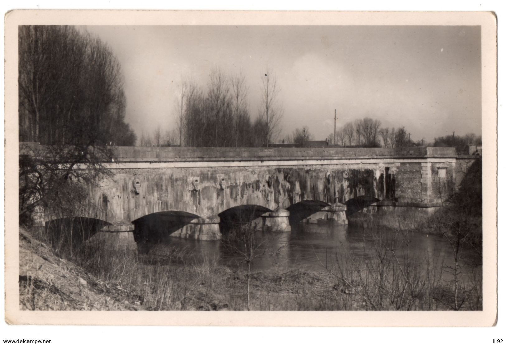 CPA 89 - SAINT FLORENTIN (Yonne) - Le Pont Canal - Saint Florentin