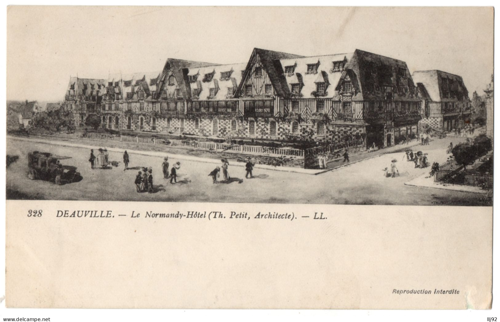 CPA 14 - DEAUVILLE (Calvados) - 328. Le Normandy-Hôtel - LL - Deauville