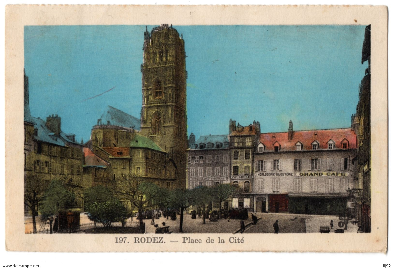 CPA 12 - RODEZ (Aveyron) - 197. Place De La Cité - Rodez