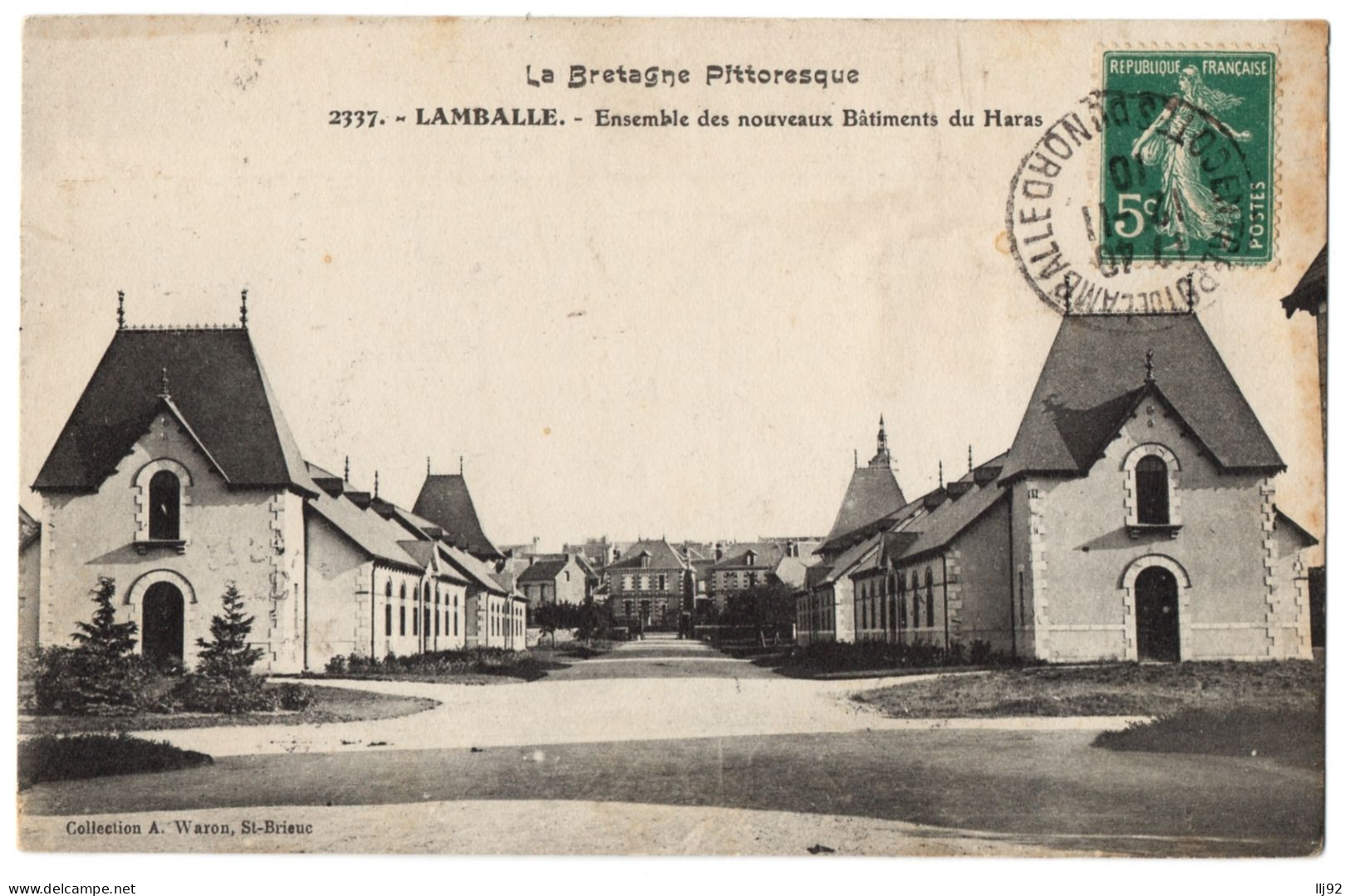 CPA 22 - LAMBALLE (Côtes D'Armor) - 2337. Ensemble Des Nouveaux Bâtiments Du Haras - Ed. Waron - Lamballe