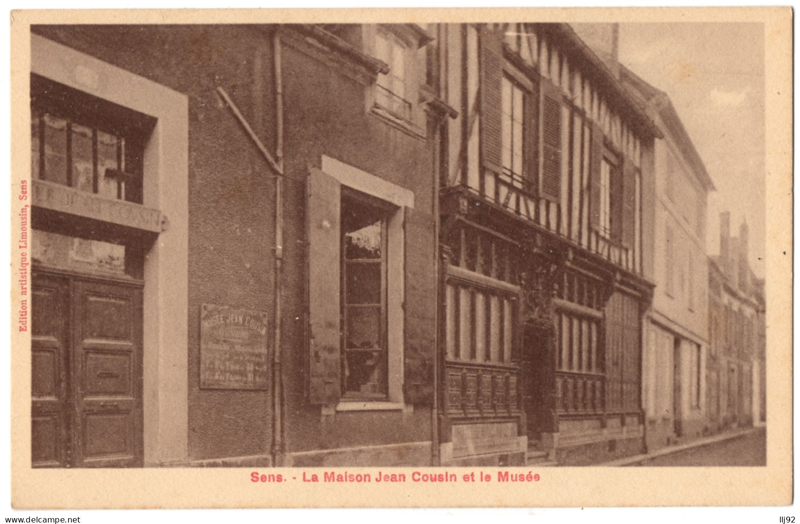 CPA 89 - SENS (Yonne) - La Maison Jean Cousin Et Le Musée - TBE - Sens
