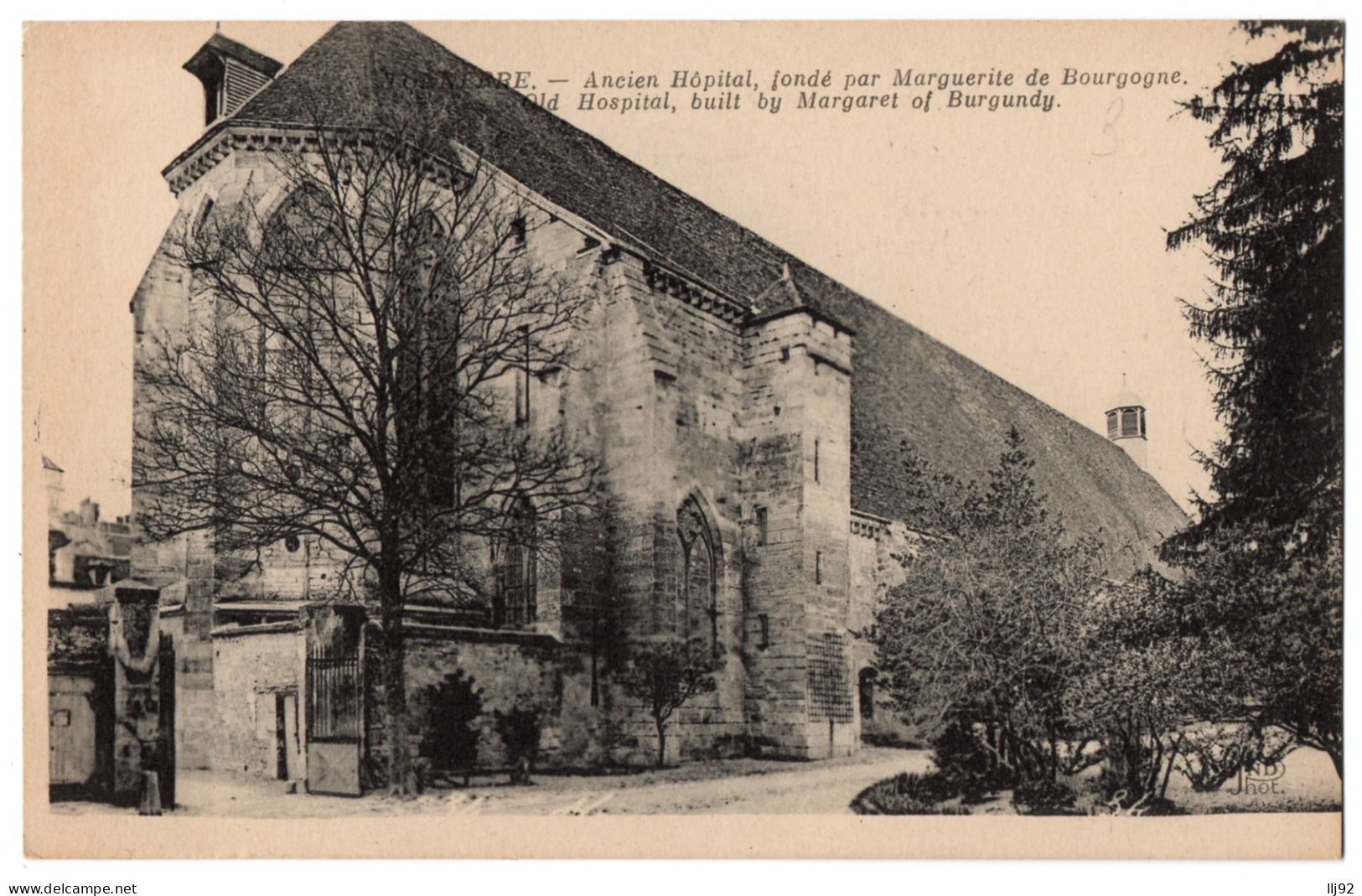 CPA 89 - TONNERRE (Yonne) - Ancien Hôpital, Fondé Par Marguerite De Bourgogne - ND Phot - Tonnerre