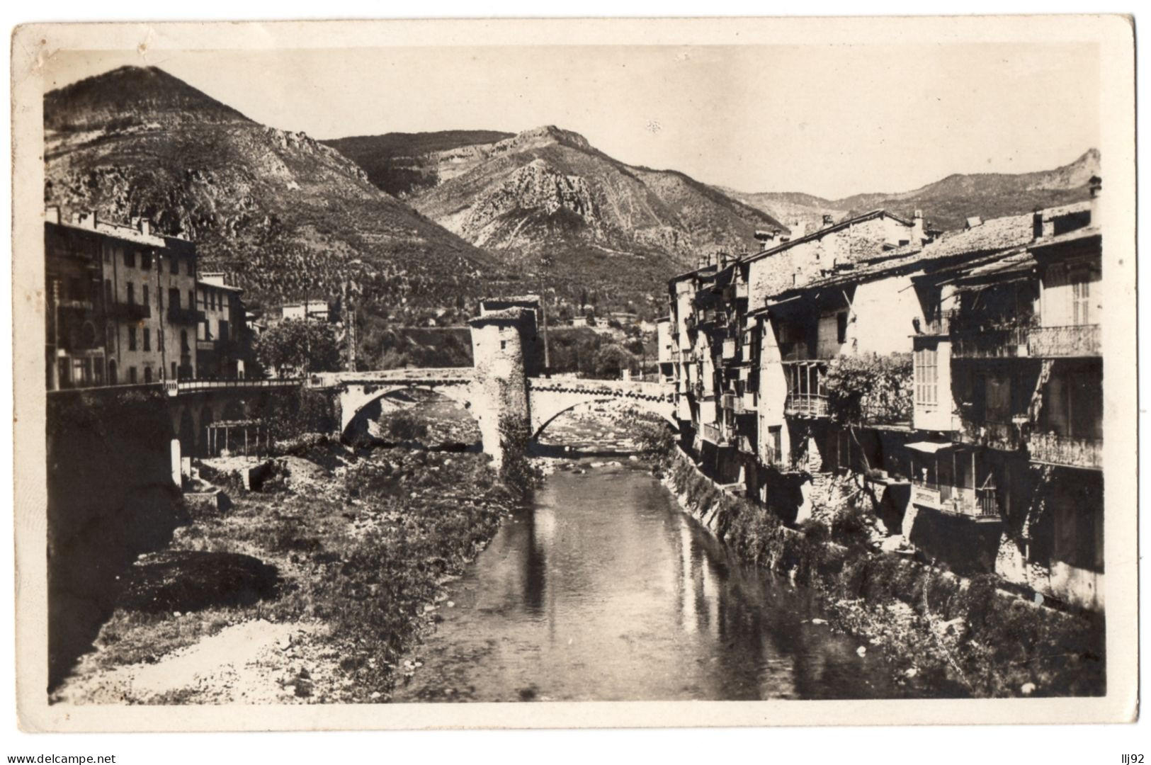 CPSM PF 06 - SOSPEL (Alpes Maritimes) - 7. Le Pont Vieux Et La Bévéra - Ed. Franck - Sospel