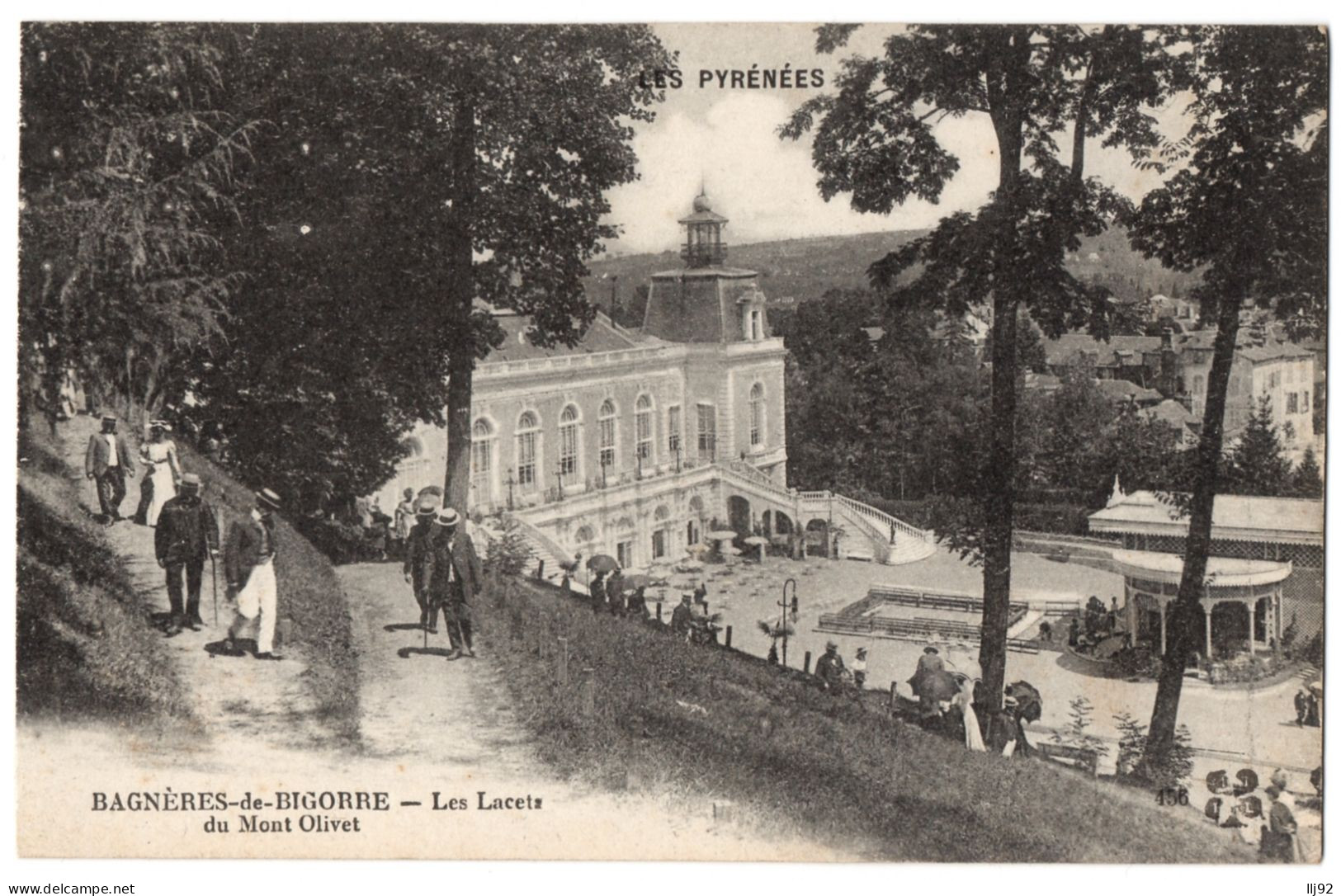 CPA 65 - BAGNERES DE BIGORRE (Hautes Pyrénées) - Les Lacets Du Mont Olivet - Bagneres De Bigorre