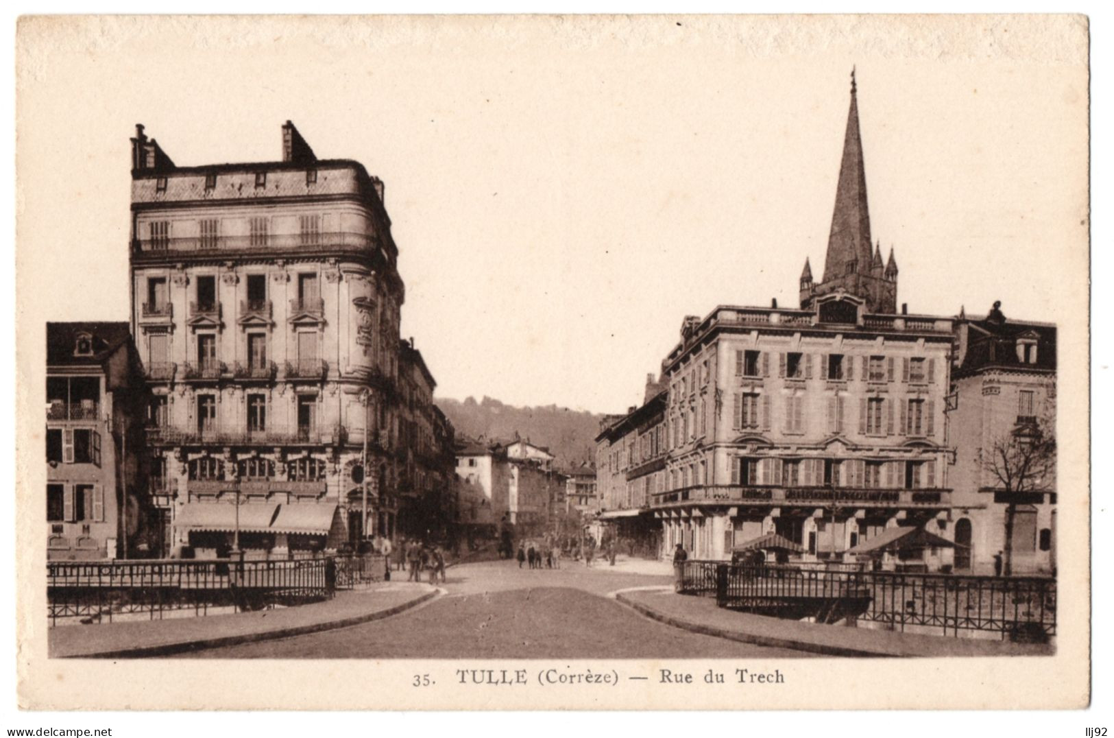 CPA 19 - TULLE (Corrèze) - 35. Rue Du Trech - Tulle