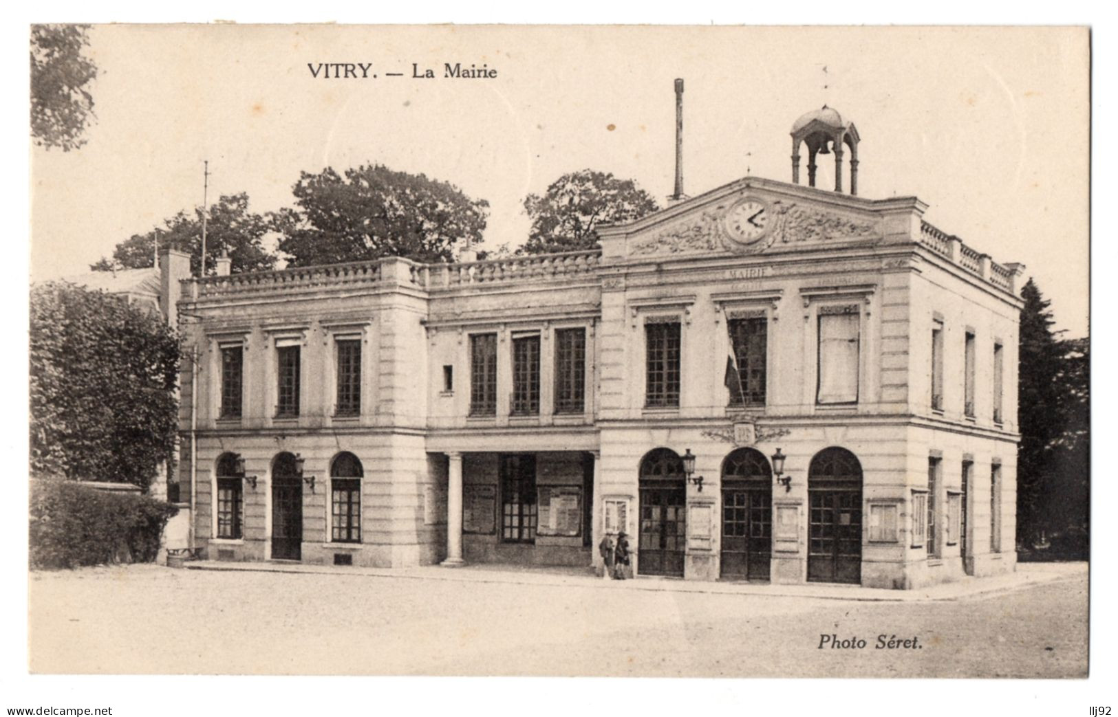 CPA 94 - VITRY (Val De Marne) - La Mairie - Photo Séret - Vitry Sur Seine