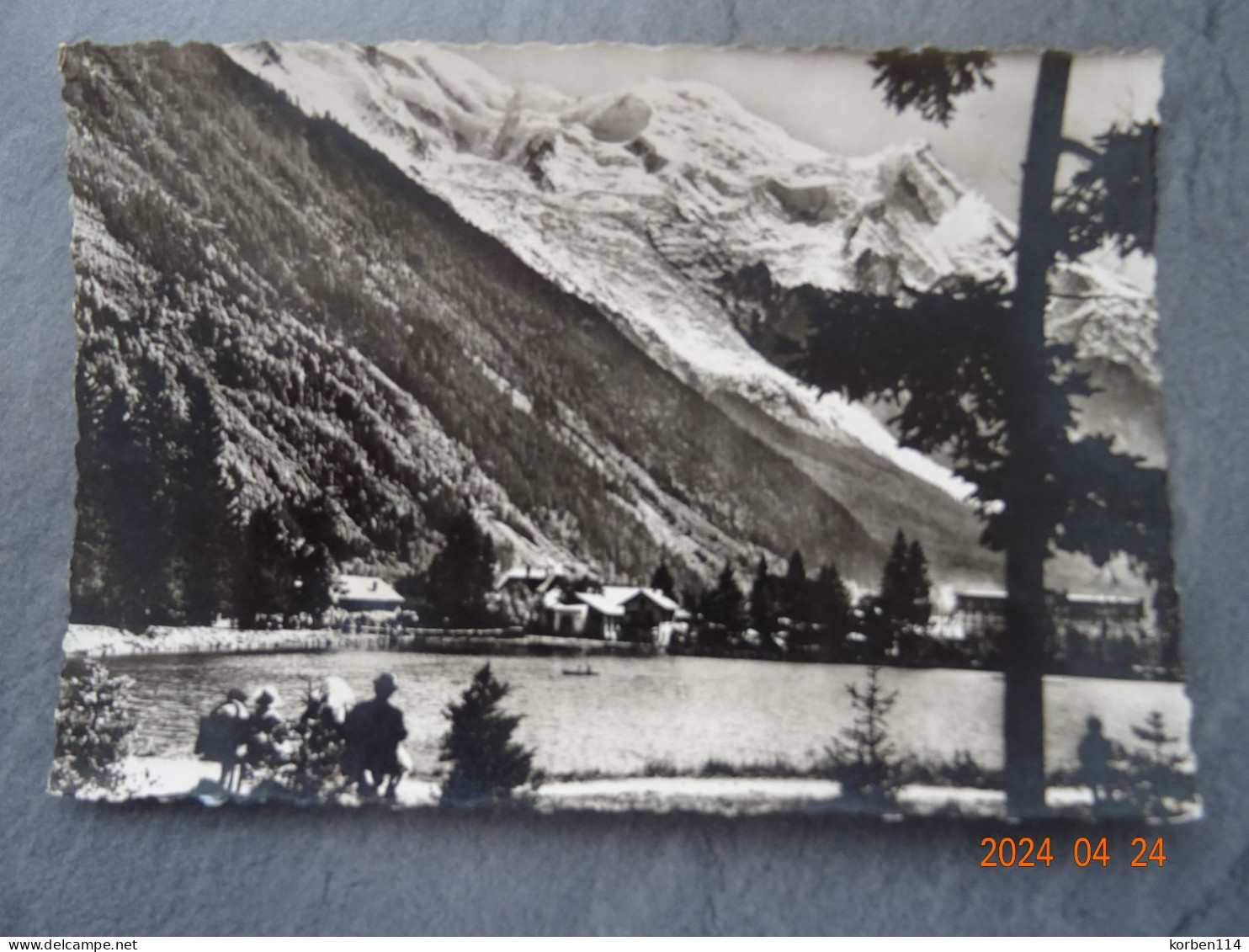 LE LAC DU BOUCHET ET LE MONT BLANC - Chamonix-Mont-Blanc