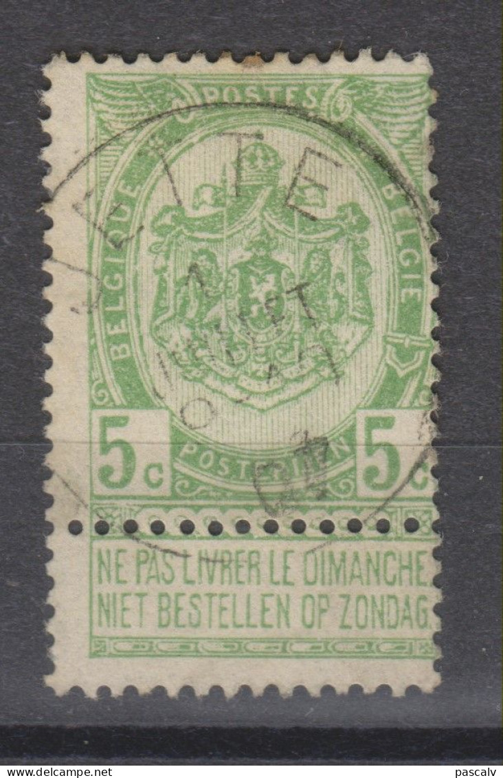 COB 56 Oblitération Centrale JETTE - 1893-1907 Wappen