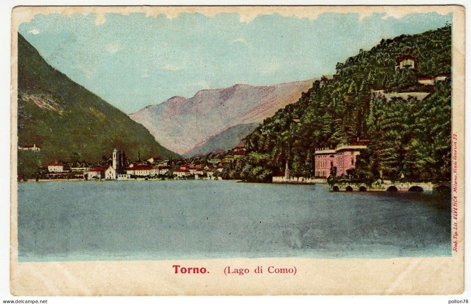 TORNO - LAGO DI COMO - Vedi Retro - Formato Piccolo - Como