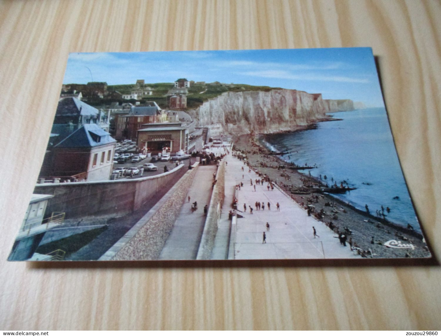 Ault-Onival (80).Promenade Et Plage De Ault - Carte Animée. - Ault