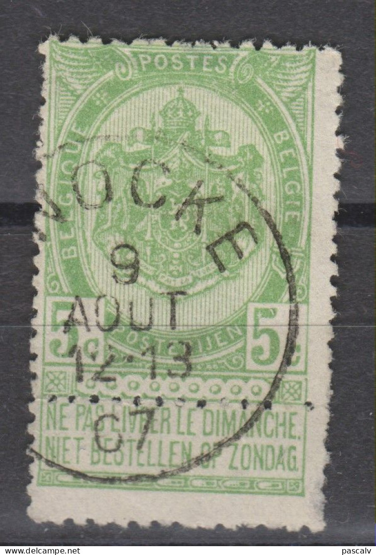 COB 56 Oblitération Centrale KNOCKE - 1893-1907 Wappen