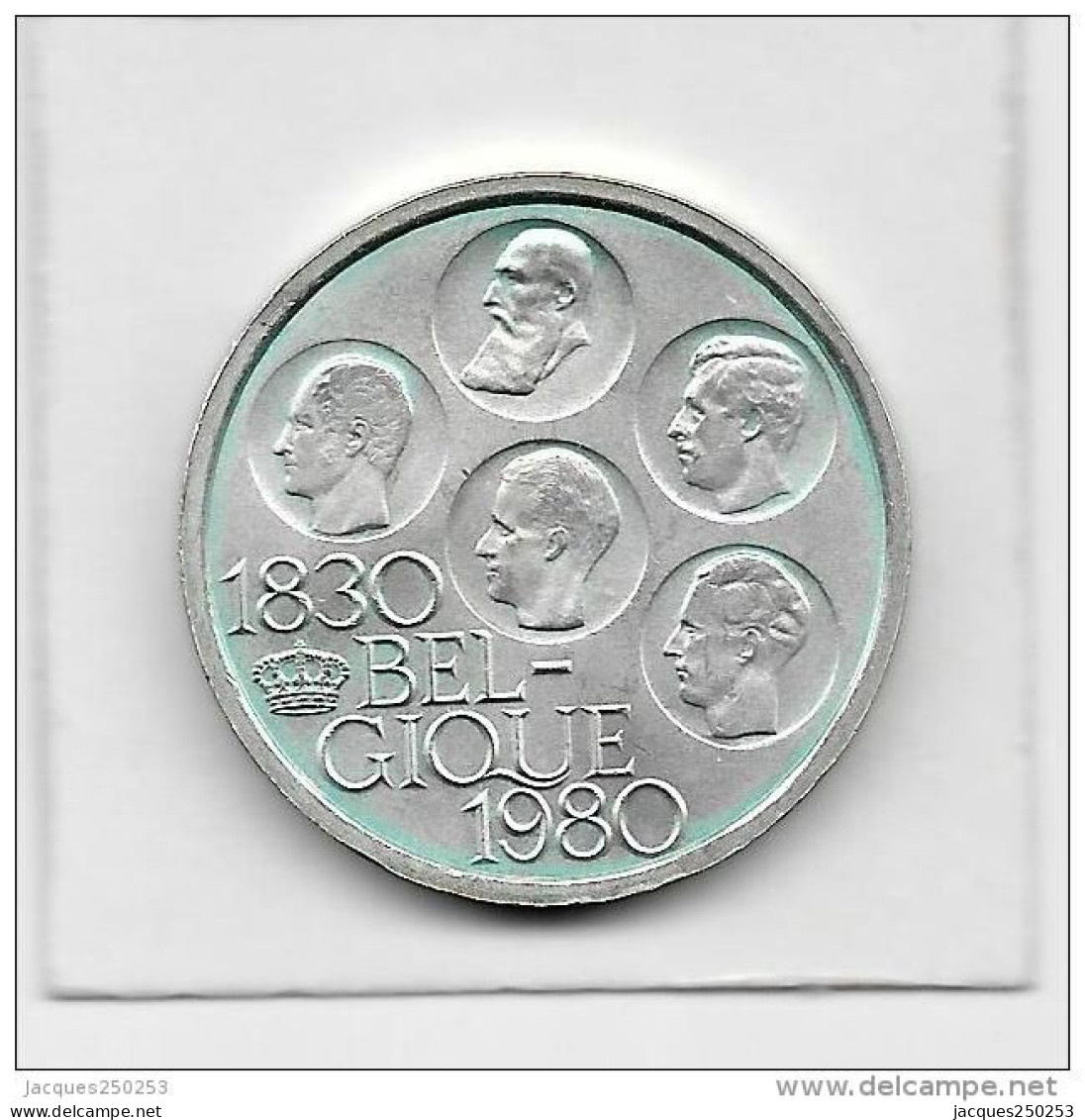 500 Francs Argent 1980 FR  Flan Poli Qualité+++++++++++++ - FDC, BU, BE & Estuches