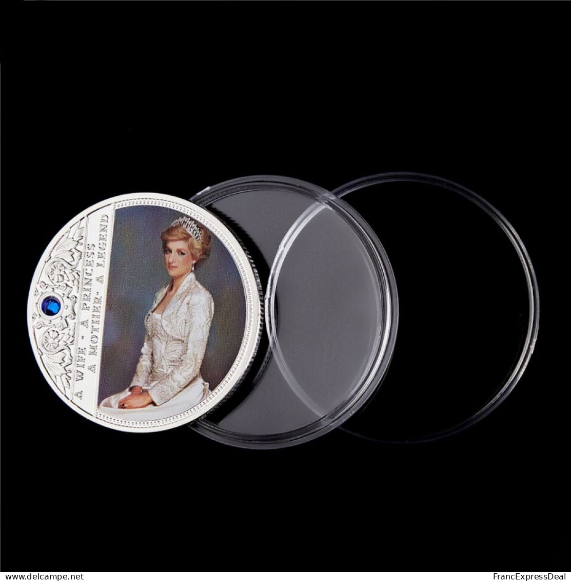 Pièce Médaille NEUVE Plaquée Argent - Lady Diana Princesse Diana - Autres & Non Classés