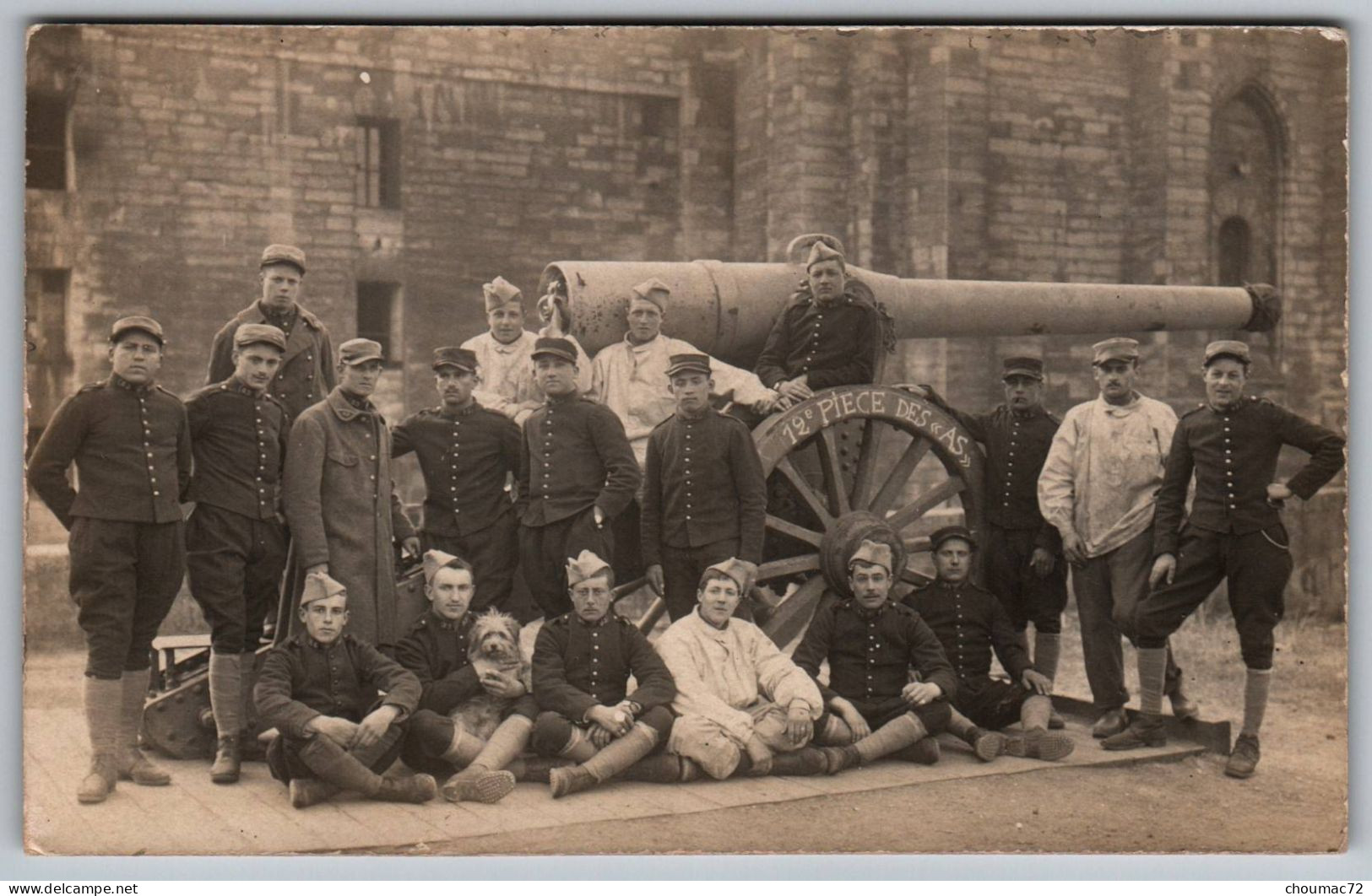WW1 319, Carte Photo, 83e RAL Régiment D'Artillerie Lourde - Guerra 1914-18
