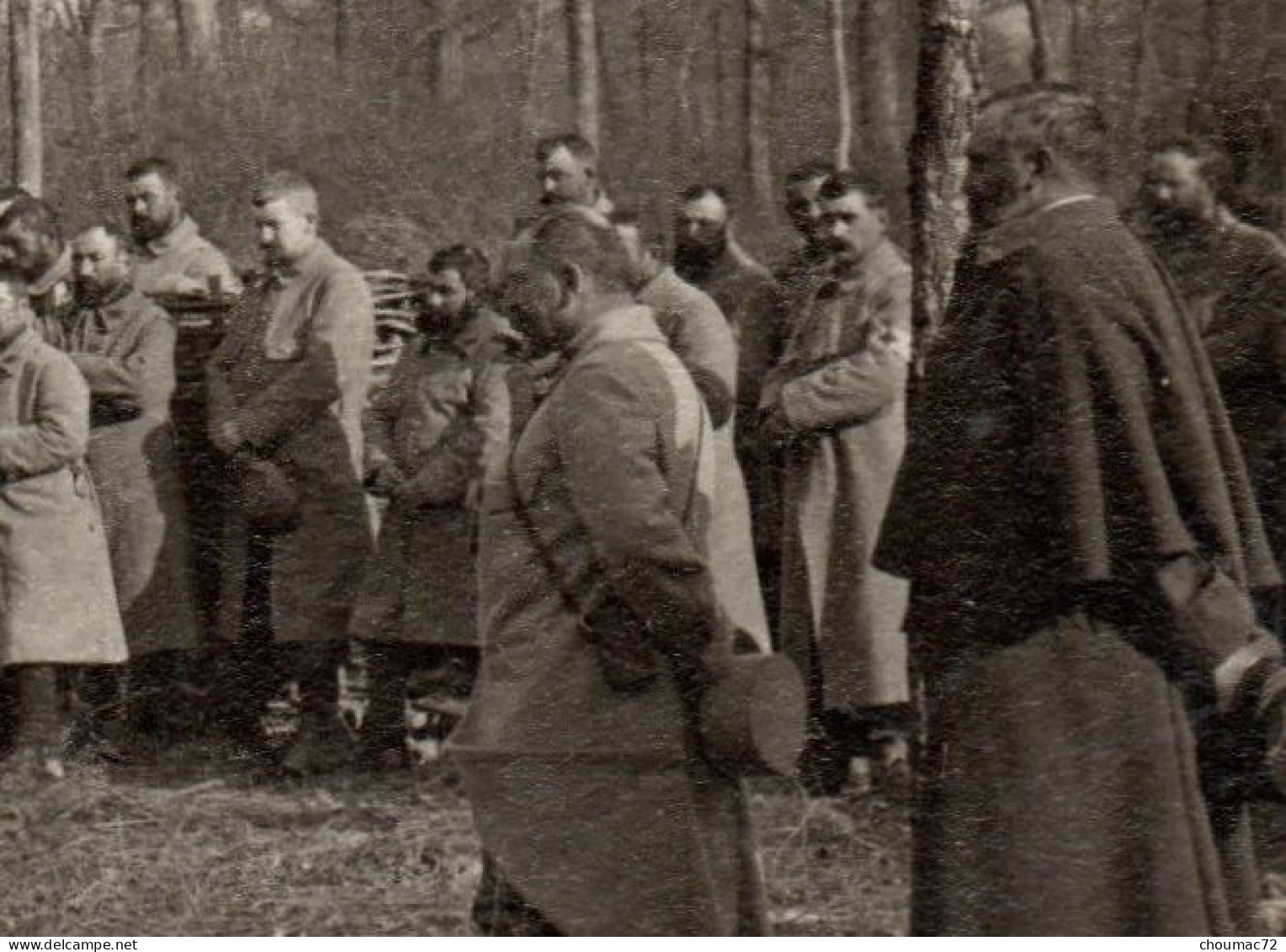 WW1 332, Carte Photo, Messe Dans Une Clairière - Guerra 1914-18