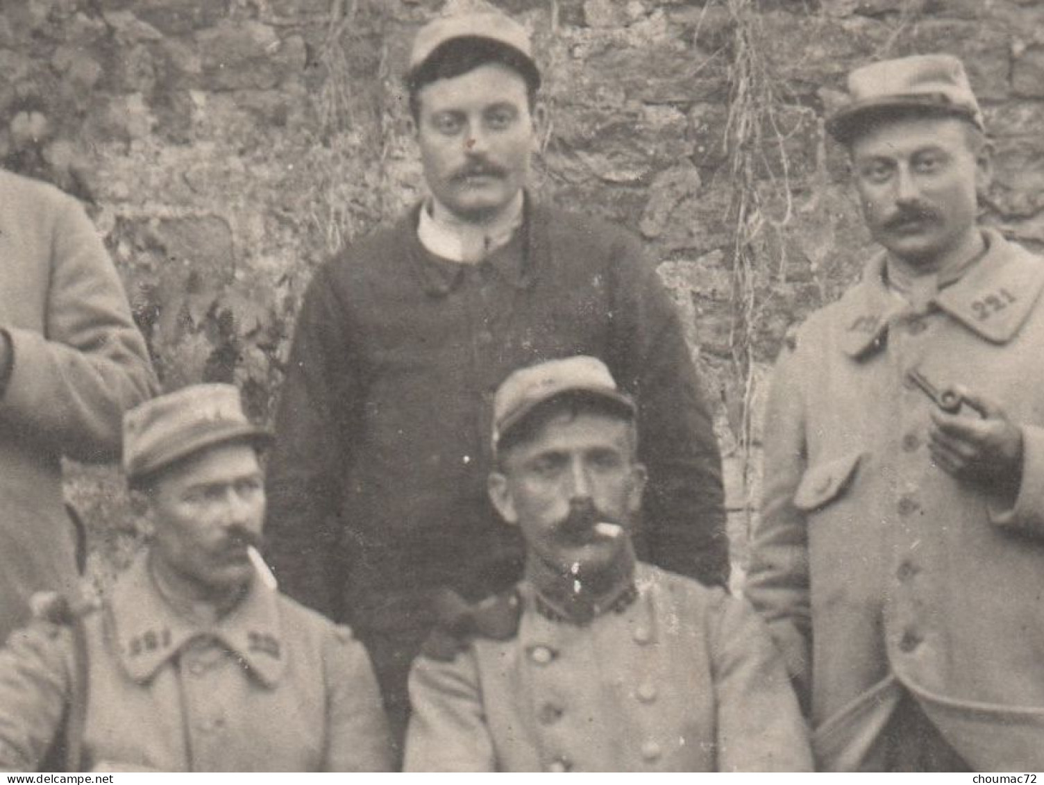 WW1 305, Carte Photo, 221e Réserve Du 21e RI Régiment D'Infanterie, Casernement Langres - War 1914-18