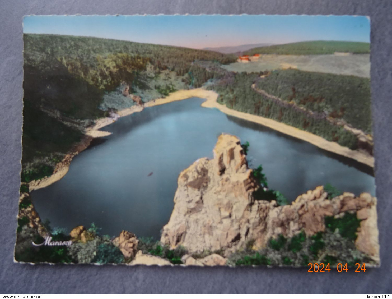 LE LAC BLANC  ET LE ROCHER HANS - Orbey