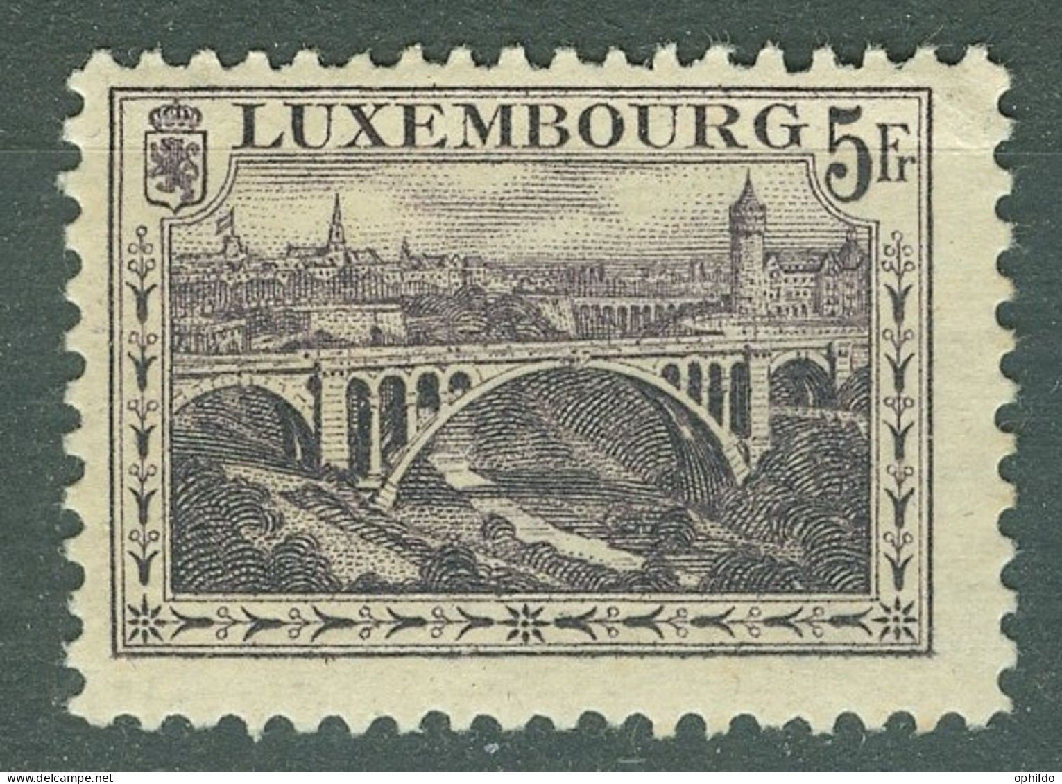 Luxembourg   134  * * B/TB Quasi TB  Cote 47 Euro   - Unused Stamps