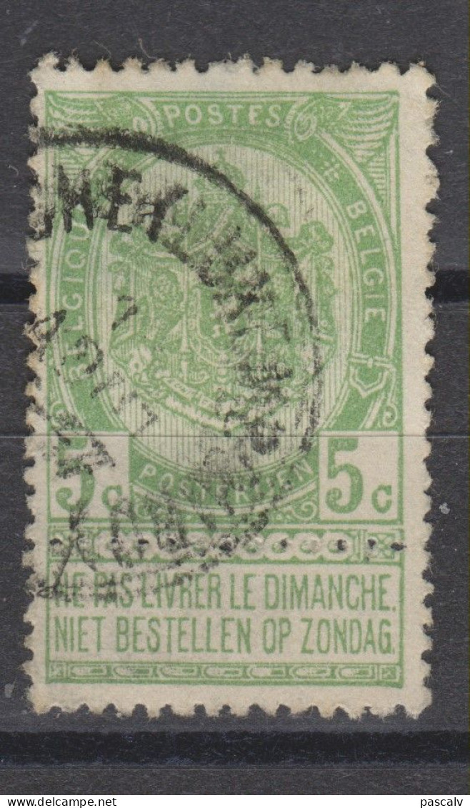 COB 56 Oblitération Centrale LAROCHE (LUXEMBOURG) - 1893-1907 Wapenschild